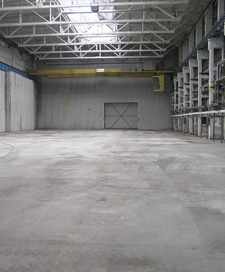 Factory-warehouse hall M1 